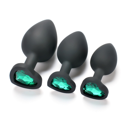 Portable Silikon Permata Kesucian Anal Plug Dewasa Mainan Butt Plug Anal Gay Mainan Dewasa untuk Pria