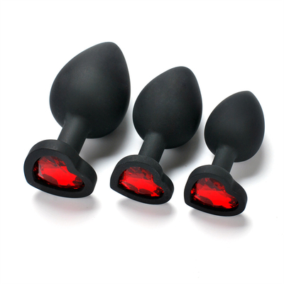 Portable Silikon Permata Kesucian Anal Plug Dewasa Mainan Butt Plug Anal Gay Mainan Dewasa untuk Pria