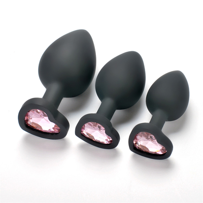 Portable Silikon Permata Kesucian Anal Plug Dewasa Mainan Butt Plug Anal Gay Mainan Dewasa untuk Pria