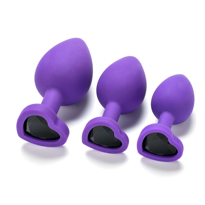 Portable Silikon Permata Kesucian Anal Plug Dewasa Mainan Butt Plug Anal Gay Mainan Dewasa untuk Pria
