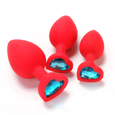 Portable Silikon Permata Kesucian Anal Plug Dewasa Mainan Butt Plug Anal Gay Mainan Dewasa untuk Pria
