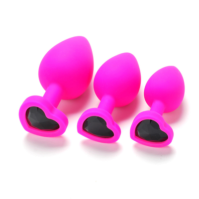 Portable Silikon Permata Kesucian Anal Plug Dewasa Mainan Butt Plug Anal Gay Mainan Dewasa untuk Pria