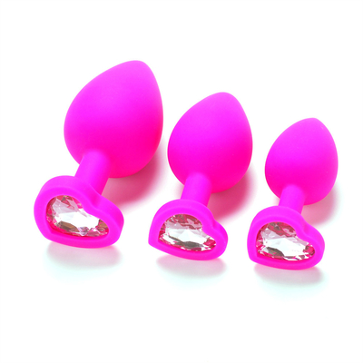 Portable Silikon Permata Kesucian Anal Plug Dewasa Mainan Butt Plug Anal Gay Mainan Dewasa untuk Pria