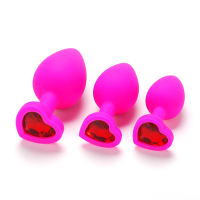 Portable Silikon Permata Kesucian Anal Plug Dewasa Mainan Butt Plug Anal Gay Mainan Dewasa untuk Pria