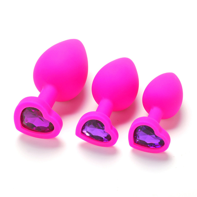 Portable Silikon Permata Kesucian Anal Plug Dewasa Mainan Butt Plug Anal Gay Mainan Dewasa untuk Pria
