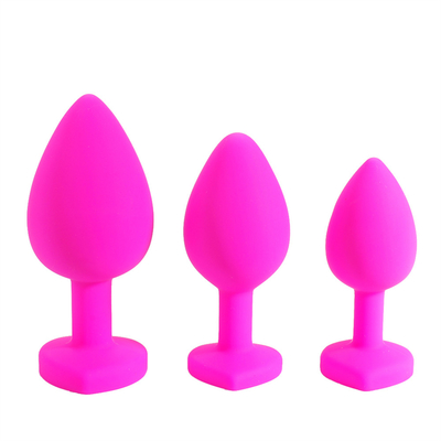 Portable Silikon Permata Kesucian Anal Plug Dewasa Mainan Butt Plug Anal Gay Mainan Dewasa untuk Pria
