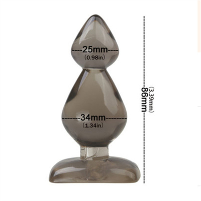 xese Hot Sale Medis TPE Tangan Gratis Mainan Seks Anal butt Plug Set untuk Orang Dewasa