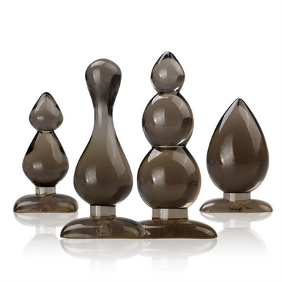xese Hot Sale Medis TPE Tangan Gratis Mainan Seks Anal butt Plug Set untuk Orang Dewasa