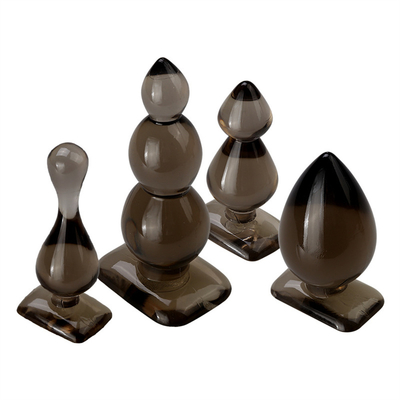 xese Hot Sale Medis TPE Tangan Gratis Mainan Seks Anal butt Plug Set untuk Orang Dewasa