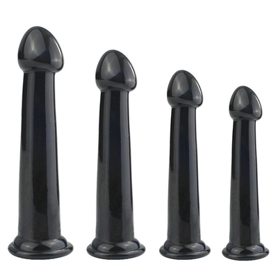 Anal Colokan Prostat Vagina G Spot Mainan Seks Dengan Basis Cangkir Hisap Kuat