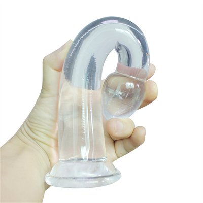 Anal Colokan Prostat Vagina G Spot Mainan Seks Dengan Basis Cangkir Hisap Kuat