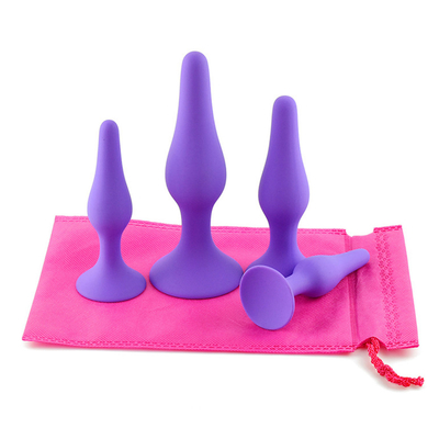 Silikon Anal Plug Pria Prostat Pijat Steker Butt untuk Orang Dewasa Erotis Mainan Anal