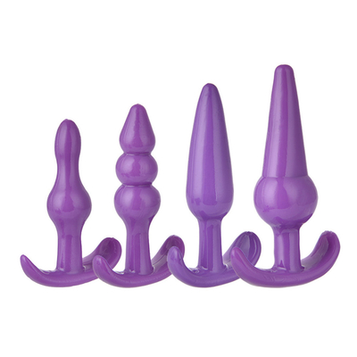 xese Jual Panas Kesucian TPE Mainan Seks Anal Plug Set untuk Wanita