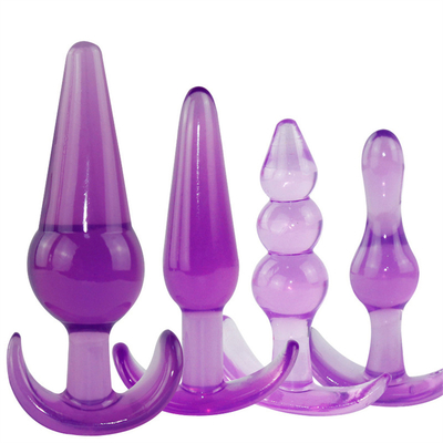 xese Jual Panas Kesucian TPE Mainan Seks Anal Plug Set untuk Wanita