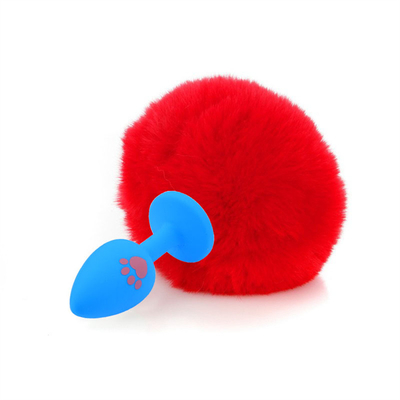 Anal Plug Ekor Produk Seks Masturbasi Wanita Pribadi Mainan Silicone Anal Plug