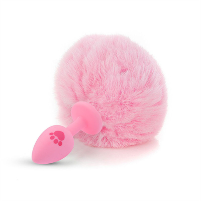 Anal Plug Ekor Produk Seks Masturbasi Wanita Pribadi Mainan Silicone Anal Plug
