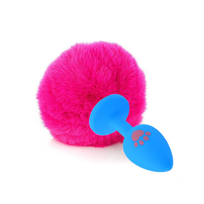 Anal Plug Ekor Produk Seks Masturbasi Wanita Pribadi Mainan Silicone Anal Plug