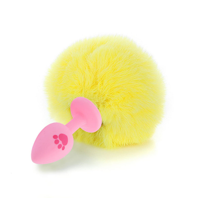 Anal Plug Ekor Produk Seks Masturbasi Wanita Pribadi Mainan Silicone Anal Plug