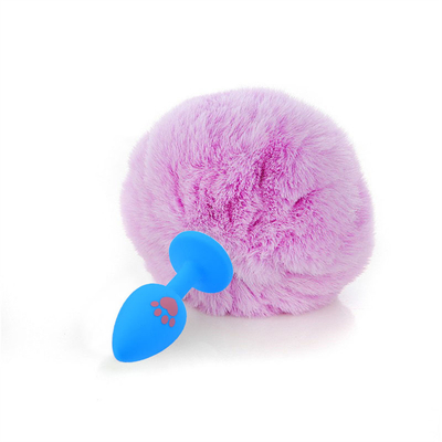 Anal Plug Ekor Produk Seks Masturbasi Wanita Pribadi Mainan Silicone Anal Plug