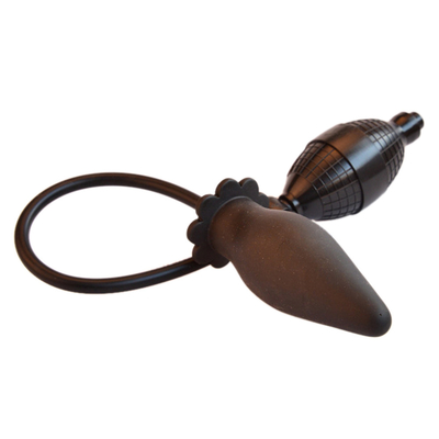 Inflatable Anal Plug Dengan Pompa Anal Dildo Pijat Butt Plug Yang Dapat Diperluas Mainan Seks Untuk Pria