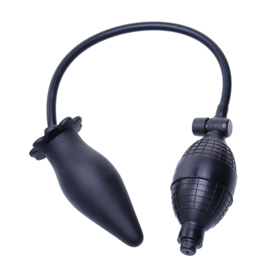 Inflatable Anal Plug Dengan Pompa Anal Dildo Pijat Butt Plug Yang Dapat Diperluas Mainan Seks Untuk Pria