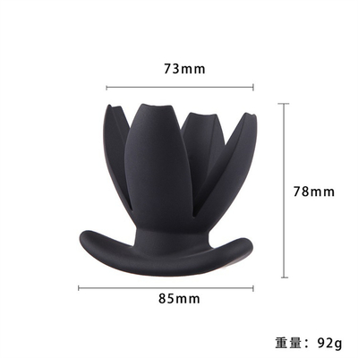 Steker Butt Anal Pijat Mainan Seks untuk Pria dan Wanita Seks Tantra Silicone Anal Plug Butt Plug Terbuka Expander