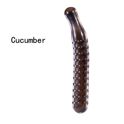 Hot Sale Sayuran Buah Kristal Dildo Anal Plug Vagina Klitoris Pijat Mainan Seks untuk Masturbasi Wanita