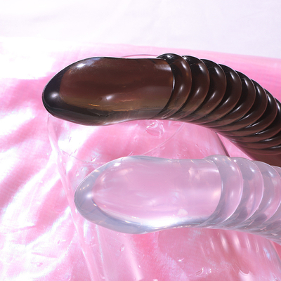 Hot Sale Sayuran Buah Kristal Dildo Anal Plug Vagina Klitoris Pijat Mainan Seks untuk Masturbasi Wanita