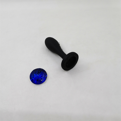 Drop Shipping Silicone Anal Sex Toys Desain Tetesan Air Hitam Anal Massager Butt Plug Anal Plug Set