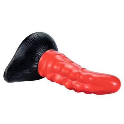 Seks anjing raksasa dildo berwarna-warni dinosaurus timbangan penis dengan cangkir hisap mainan seks untuk wanita silikon penis besar hewan besar di