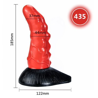 Seks anjing raksasa dildo berwarna-warni dinosaurus timbangan penis dengan cangkir hisap mainan seks untuk wanita silikon penis besar hewan besar di