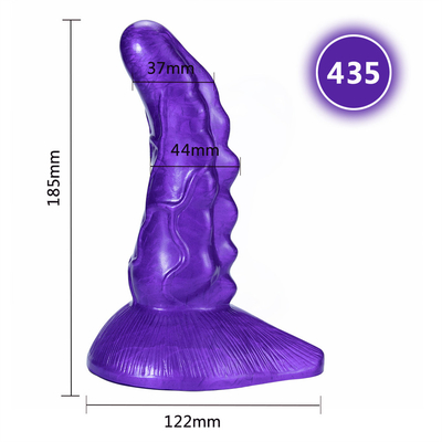 Seks anjing raksasa dildo berwarna-warni dinosaurus timbangan penis dengan cangkir hisap mainan seks untuk wanita silikon penis besar hewan besar di