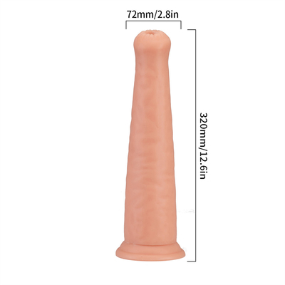 Tepat besar besar dildo besar penis hewan hidung gajah anal mainan seks untuk unisex wanita dewasa masturbasi pasangan menggoda erotis