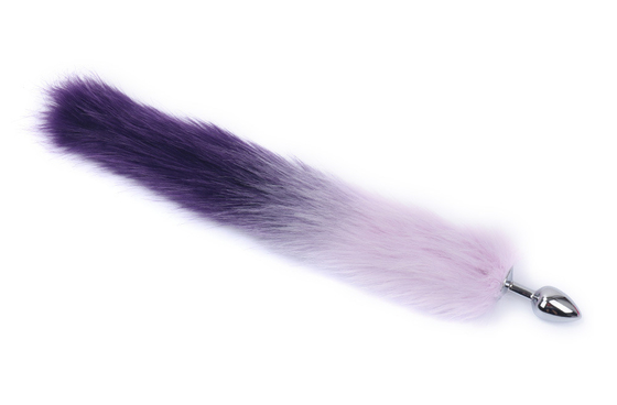 Cat Metal Butt Anal Plug Insert Fox Tail Anal Plug untuk Wanita