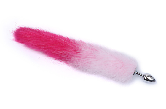Cat Metal Butt Anal Plug Insert Fox Tail Anal Plug untuk Wanita