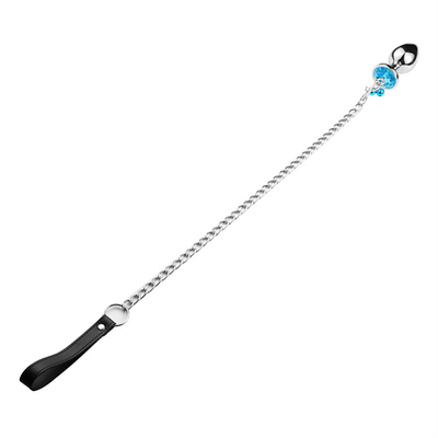 Anal Sex Toys Plug Butt Stainless Steel Crystal 3pcs Set Metal Anal Plug dengan Bell