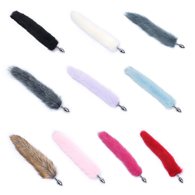 New Style Fox Tail Anal Plug Toys, Anal Butt Plug, Tail Anal Plug Untuk Wanita Fancy Cat Kitty Kostum Telinga Partai Kepala Rambut