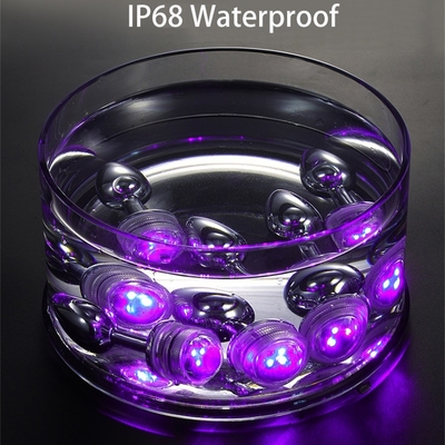Mengubah warna Anus Pembesaran Anus Kaki Plug Dengan Remote Anal Light Up Plug Anal Plug Dengan Lampu Led