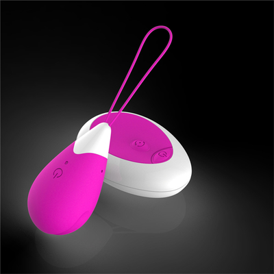 Silikon 10 Frekuensi Remote Control Jump Love Egg Vibrator