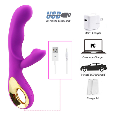 10 kecepatan Rechargeable Stimulator Klitoris Dewasa Intim Dewasa Sex Toy Untuk Wanita