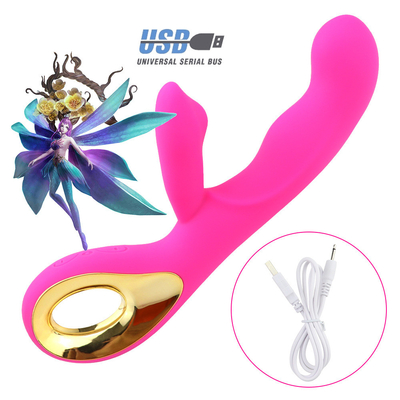 10 kecepatan Rechargeable Stimulator Klitoris Dewasa Intim Dewasa Sex Toy Untuk Wanita