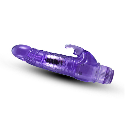 Rabbit Glans Penis G-Spot Vibrator Alat Wanita Silicone Vibration Vibrating dildo