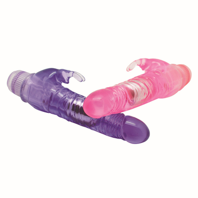 Rabbit Glans Penis G-Spot Vibrator Alat Wanita Silicone Vibration Vibrating dildo