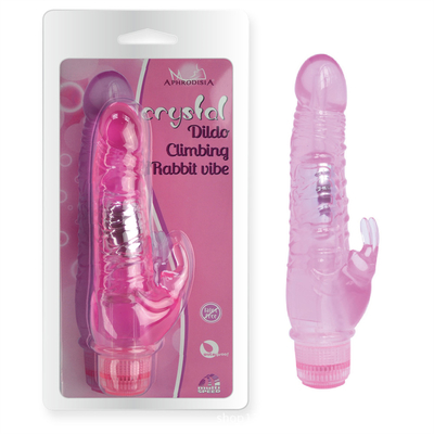 Rabbit Glans Penis G-Spot Vibrator Alat Wanita Silicone Vibration Vibrating dildo