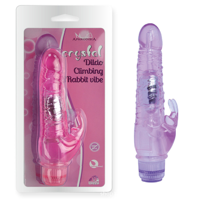 Rabbit Glans Penis G-Spot Vibrator Alat Wanita Silicone Vibration Vibrating dildo
