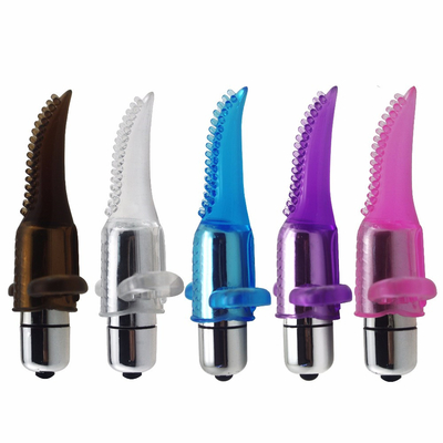 Vibrator bibir mulut lidah merangsang klitoris produk seks Vibrator lidah untuk wanita