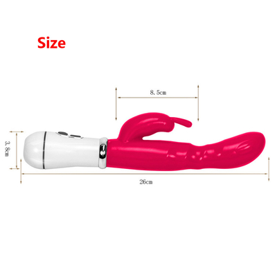 Kelinci Vibrator Stimulator Klitoris Erotik mainan seks untuk wanita Masturbator G-spot pijat