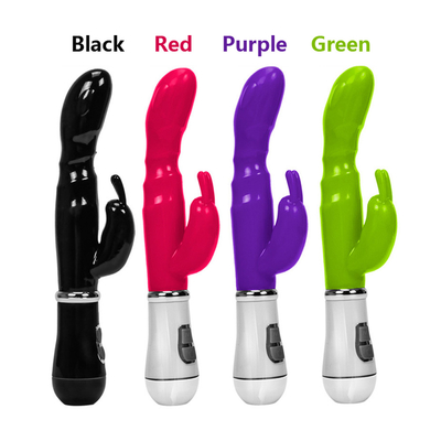 Kelinci Vibrator Stimulator Klitoris Erotik mainan seks untuk wanita Masturbator G-spot pijat