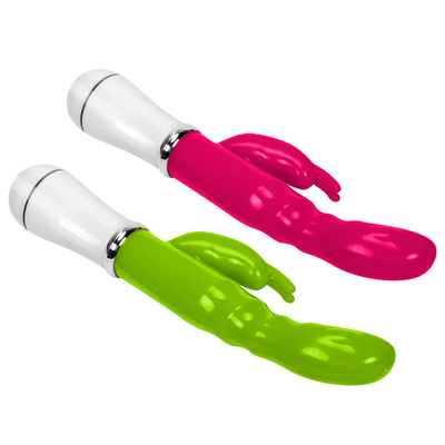 Kelinci Vibrator Stimulator Klitoris Erotik mainan seks untuk wanita Masturbator G-spot pijat