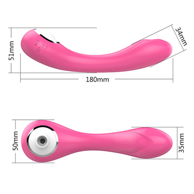 Air Pulse Stimulator Klitoris Non-Contact Klitoris Menghisap Teknologi Tekanan Gelombang Waterproof Rechargeable Vibrator untuk